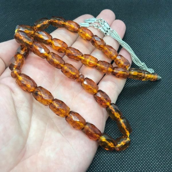 KAPSÜL (8.7X12.8) 26 GR  KESİM ORJİNAL POLONYA DAMLA KEHRİBAR TESBİH